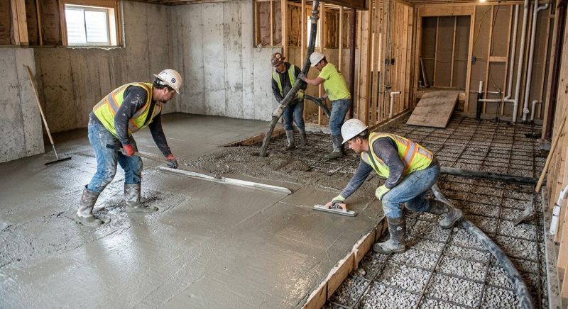 Basement Concrete Installation in Conyers, GA