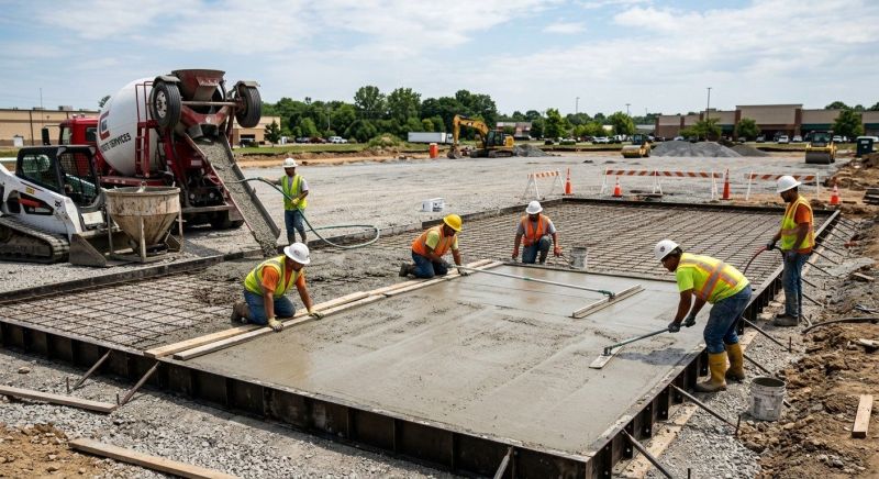 Concrete Installation in Snellville, GA