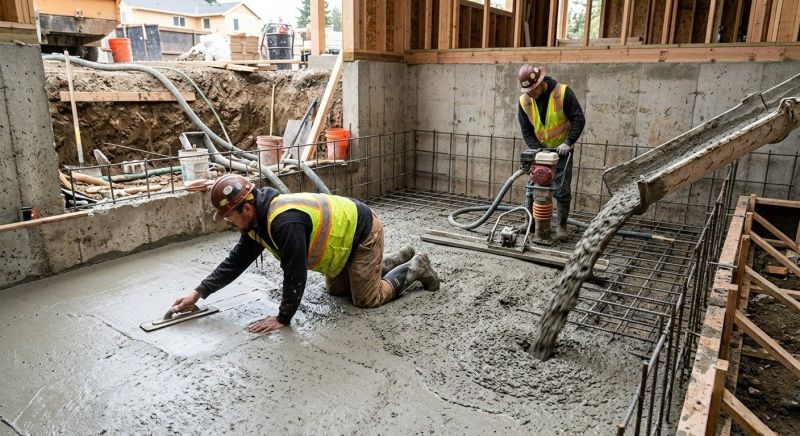 Basement Concrete Installation in Decatur, GA