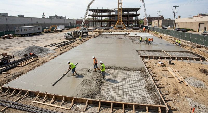 Commercial Slab Construction in Duluth, GA