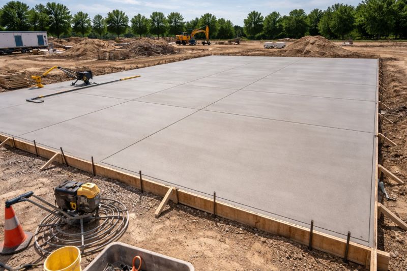 Commercial Slab Installation in Bethlehem, GA
