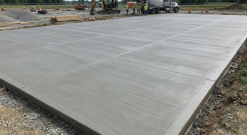 Commercial Slab Installation in Loganville, GA