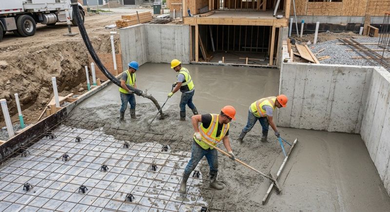 Concrete Basement Pouring in Snellville, GA