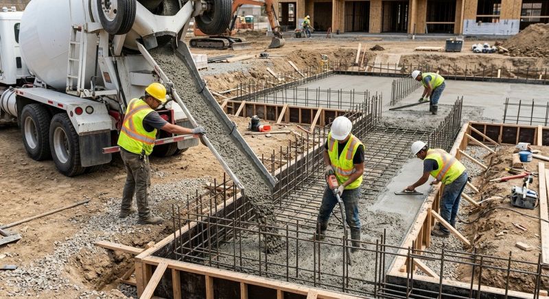 Foundation Wall Pouring in Barrow County, GA