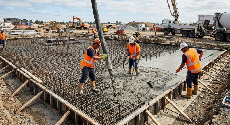 Foundation Wall Pouring in Lawrenceville, GA